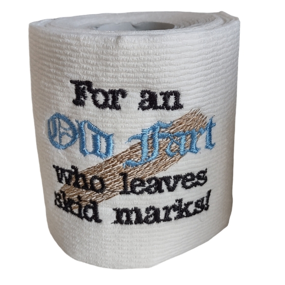 Toilet Paper Gag Gift Over The Hill - Picture 1 of 3